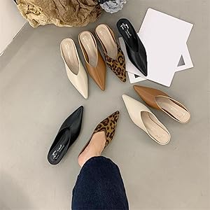 ヒョウ柄ポインテッドトゥミュールみさいさま専用 ヒョウ柄ポインテッドトゥミュールみさいさま専用 ヒョウ柄